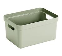 Sunware Sigma Home Caja De Almacenamiento 13L verde - 35x24,6x18,3cm - caja organizadora plastico hogar