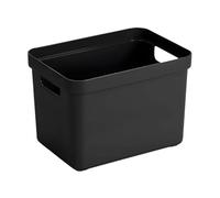 Sunware Sigma Home Caja De Almacenamiento 18L negro - 35x24,6x24,3cm - caja organizadora plastico hogar