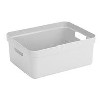 Sunware Sigma Home Caja De Almacenamiento 24L blanco - 44,5x34,5x18,3cm - caja organizadora plastico hogar