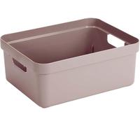 Sunware Sigma Home Caja De Almacenamiento 24L rosa - 44,5x34,5x18,3cm - caja organizadora plastico hogar