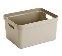Sunware Sigma Home Caja De Almacenamiento 32L beige - 44,5x34,5x24,3cm - caja organizadora plastico hogar