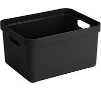 Sunware Sigma Home Caja De Almacenamiento 32L negro - 44,5x34,5x24,3cm - caja organizadora plastico hogar