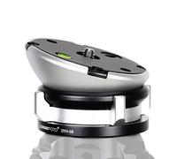 SUNWAYFOTO DYH-68 68mm de trípod con Base de nivelación de trípode, Capacidad de Carga de 22 Libras