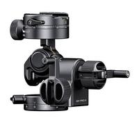 Sunwayfoto GH-PRO II+ Cabeza de trípode con engranaje de 3 vías Incluye placa suiza Arca DP-60G