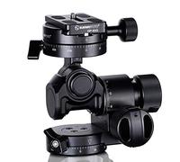 SUNWAYFOTO GH-PRO II Cabeza panorámica de trípode para cámara DSLR Panorama Head Arca Swiss con una placa de liberación rápida gratuita