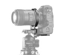 SUNWAYFOTO LS-Z9, collar giratorio de 80 mm para Z9, EOS R3, anillo de montaje de trípode, collar de soporte de lente, soporte de placa suiza, DSLR horizontal, conmutación vertical