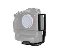 SUNWAYFOTO PSL-a7rvg L Placa Soporte en L para Placa de liberación rápida Plató Sony a7rv/a7riv con Agarre VG-C4EM Arca Swiss Quick Release Plate