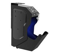 SUNWEII Caja Fuerte para Armas, Caja Fuerte para Pistolas, Teclado Inteligente biométrico de Huellas Dactilares, Bloqueo de contraseña, para mesita de Noche de Coche
