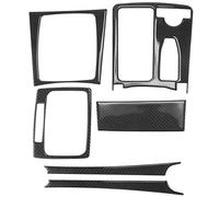 sunwes Cubierta central interior del panel de control de fibra de carbono para Mercedes Clase C W204 2007-2013 RHD