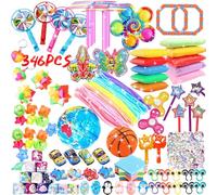 SUNXBUK 346 Piezas Juguetes de Fiesta a Granel, Piñata Cumpleaños Infantil, Regalo para Niños Niñas, Relleno de Piñatas, Regalo de Fiesta, Carnaval Navidad El Aula Premios