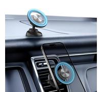 SUNXBUK Soporte Móvil Coche,2 en 1 Suporte Telemovel Carro,Iman Coche Móvil para Rejilla del Aire,Soporte Magnetico Movil,para iPhone 17 16 15 14 13 Pro MAX Air,Galaxy,Huawei Xiaomi et Smartphone