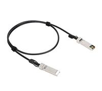 Sunxtzyl Cable DAC de 25 Gbps de SFP a SFP en PVC, cable de cobre de conexión directa, cable de datos de alta velocidad de 1 metro con conectores SFP para routers, cortafuegos, tarjetas de