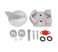 Sunxtzyl Kit de ánodos de Aluminio para Barcos, Conjunto de ánodos Marinos de Repuesto para MerCruiser MR Alpha One Drive 1984-1991, Incluye Tuercas de cardán para Tablas de Ajuste,