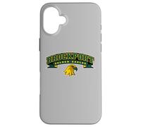 SUNY Brockport Golden Eagles Banner Logo Carcasa para iPhone 16 Plus
