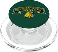 SUNY Brockport Golden Eagles Banner Logo PopSockets PopGrip para MagSafe