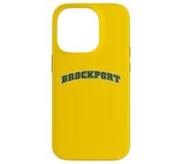 SUNY Brockport Golden Eagles Classic Collegiate Text Carcasa para iPhone 14 Pro