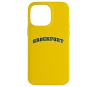 SUNY Brockport Golden Eagles Classic Collegiate Text Carcasa para iPhone 14 Pro MAX