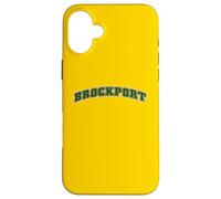 SUNY Brockport Golden Eagles Classic Collegiate Text Carcasa para iPhone 16 Plus