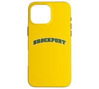 SUNY Brockport Golden Eagles Classic Collegiate Text Carcasa para iPhone 16 Pro MAX