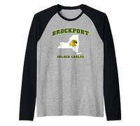 SUNY Brockport Golden Eagles New York State Graphic Camiseta Manga Raglan