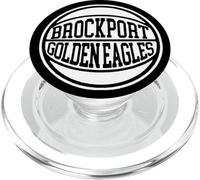 SUNY Brockport Golden Eagles Retro Basketball Classic PopSockets PopGrip para MagSafe