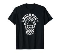 SUNY Brockport Golden Eagles Retro Basketball Net 80's Camiseta