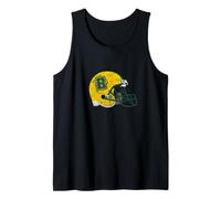 SUNY Brockport Golden Eagles Retro Football Helmet Camiseta sin Mangas