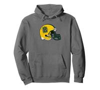 SUNY Brockport Golden Eagles Retro Football Helmet Sudadera con Capucha