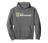 SUNY Brockport Golden Eagles Torch Logo Sudadera con Capucha