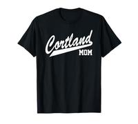 SUNY Cortland Mom Red Dragons Script Mother's Camiseta