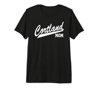 SUNY Cortland Mom Red Dragons Script Mother's Camiseta Premium