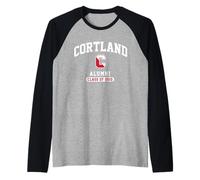 SUNY Cortland Red Dragons Alumni - Class of 2010 Camiseta Manga Raglan