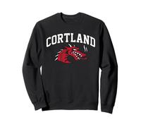 SUNY Cortland Red Dragons Athletics Logo Sudadera