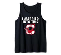 SUNY Cortland Red Dragons I Married Into This Funny Camiseta sin Mangas