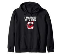 SUNY Cortland Red Dragons I Married Into This Funny Sudadera con Capucha