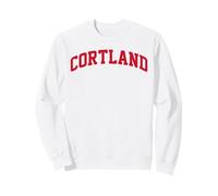 SUNY Cortland Red Dragons Logo Sudadera