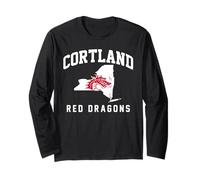 SUNY Cortland Red Dragons New York State Manga Larga