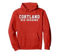 SUNY Cortland Red Dragons Sudadera con Capucha