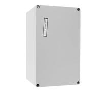 Sunydog ABS Plástico Caja de Empalmes IP65, Caja de Prueba Exterior E Ic | mm Conducto monta gabinete eléctrico para proyectos de interior Bisagra con cubierta transparente Negro