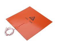 Sunydog Accesorios de Impresora de 12V Silicona Almohadilla Calefacción Caliente Transferencia Calor Eficiente Naranja 12V 120W (220V 750W 300 * 300 mm)