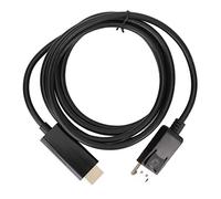 Sunydog Adaptador de Interfaz Multimedia DisplayPort a HD Convertidor Macho de Alta Definición 4K para TV PC 1,8 M/5,9 Pies (#2)