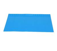 Sunydog Alfombrilla de Soldadura de Silicona, Almohadilla Extra Grande Resistente Al Calor 27,6 X 15,7 Pulgadas con Organizador Tornillos y Piezas, Segura para Reparación El (Azul)
