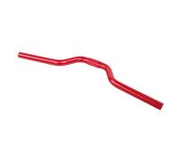 Sunydog Aluminio Manillar, VALUE! Aleación Bicicleta de Montaña Riser (Red) | Barra deportiva Nents 25,4 mm x 520 mm Plata