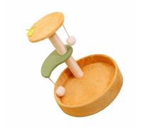 Sunydog Árbol para Gatos, Poste Rascador de Sisal Multifuncional de Madera | Casas cómodas, torre de cama con arañazos para gatos de interior, columpio, cama para interiores y exteriores