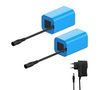 Sunydog Batería recargable de 7,4 V 12000 mAh, 2 unidades, repuesto para cebo de pesca, barco