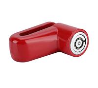 Sunydog Bike Brake Wheel Disc Rotor Lock Security Security Motorcycle Anti robo: Calidad Premium, Duradera (Rojo)