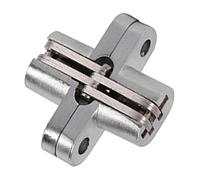 Sunydog Bisagras de Puerta Plegable de Aleación Zinc Rotación 180 Grados Instalación Estable Gabinete Deslizante - Calidad Premium, Duradera (43.7 mm)