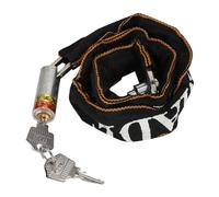 Sunydog Candado para Motocicleta, Antirrobo Cadena de Scooter con Candados | Cubierta de tela para scooters 80 cm 31,5 pulgadas Bicicleta de seguridad 2 llaves