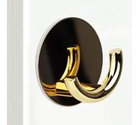 Sunydog Colgadora Adhesiva de Aleación Zinc Colgante Puerta de la Pared del Baño Organizador del Baño (Oro)