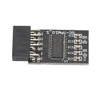 Sunydog Componentes del del Módulo TPM con el Módulo de Seguridad de la Interfaz LPC de 12PIN Utiliza Procesador de Cifrado TPM, para 8.1, 7, 10, para B550, B450, B460